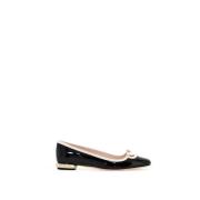 Lakleren Ballerina's met Viv' Choc Gesp Roger Vivier , Black , Dames