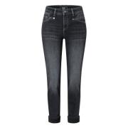 Rijke Slimme Authentieke Denim Jeans MAC , Gray , Dames