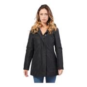 Zwarte Parka met hoge prestatiekenmerken Suns , Black , Dames