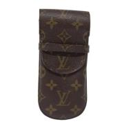 Pre-owned Canvas home-office Louis Vuitton Vintage , Brown , Dames