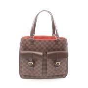 Pre-owned Canvas handbags Louis Vuitton Vintage , Brown , Dames