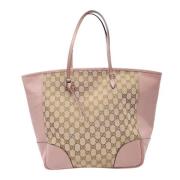 Pre-owned Canvas gucci-bags Gucci Vintage , Pink , Dames