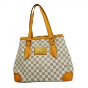 Pre-owned Canvas louis-vuitton-bags Louis Vuitton Vintage , White , Da...