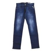 Heren Logato Jeans Replay , Blue , Heren