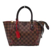 Pre-owned Canvas shoulder-bags Louis Vuitton Vintage , Brown , Dames