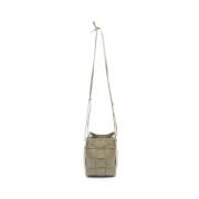 Pre-owned Leather shoulder-bags Bottega Veneta Vintage , Gray , Dames