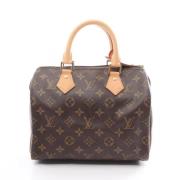 Pre-owned Canvas handbags Louis Vuitton Vintage , Brown , Dames