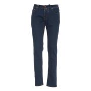 Donkerblauwe Super Slim Jeans Jacob Cohën , Blue , Heren