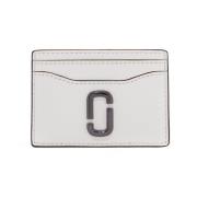 Kleur Blok Kaarthouder met J Logo Marc Jacobs , White , Dames