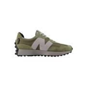 Retro Groene Sneakers U327Ob Stijl New Balance , Green , Heren