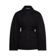 Bari Jas met Uniek Ontwerp Jacquemus , Black , Dames