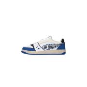 Leren Sneakers met Rubberen Zool Enterprise Japan , White , Heren