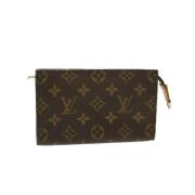 Pre-owned Canvas louis-vuitton-bags Louis Vuitton Vintage , Brown , Da...