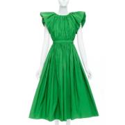 Pre-owned Polyester dresses Alexander McQueen Pre-owned , Green , Dame...