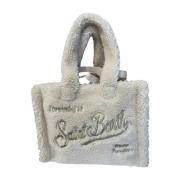 Stijlvolle Handtas Saint Barth , Beige , Dames