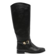 Brooke hoge laarzen Ralph Lauren , Black , Dames