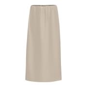 Elegante Rok - Stijl Calco-004 Emme DI Marella , Beige , Dames