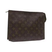 Pre-owned Canvas louis-vuitton-bags Louis Vuitton Vintage , Brown , Da...