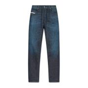 2032 D-Krooley-B Jeans Diesel , Blue , Heren