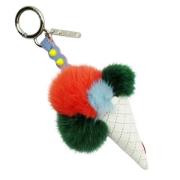 Pre-owned Faux Fur key-holders Fendi Vintage , Multicolor , Dames