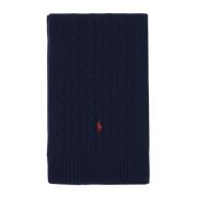 Stijlvolle Winter Sjaals Collectie Polo Ralph Lauren , Blue , Heren