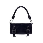 Pre-owned Leather handbags Givenchy Pre-owned , Black , Dames