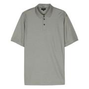 Elegante Groene Polo T-shirt met Korte Mouwen Giorgio Armani , Green ,...