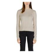 Katoenen Dames Trui Collectie Herfst/Winter Tommy Jeans , Gray , Dames