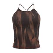 Top T-Hina Diesel , Brown , Dames