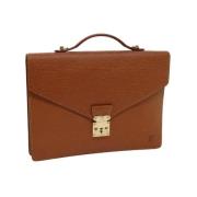 Pre-owned Leather louis-vuitton-bags Louis Vuitton Vintage , Brown , D...