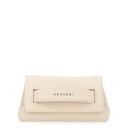 Zachte Gossip XS Handtas in Ivoor Orciani , Beige , Dames