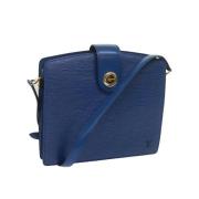 Pre-owned Leather louis-vuitton-bags Louis Vuitton Vintage , Blue , Da...