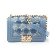 Pre-owned Denim chanel-bags Chanel Vintage , Blue , Dames