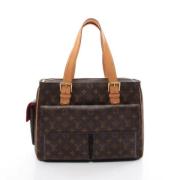 Pre-owned Leather louis-vuitton-bags Louis Vuitton Vintage , Brown , D...