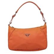 Pre-owned Fabric prada-bags Prada Vintage , Orange , Dames