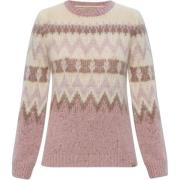 Fair Isle Wollen Trui Woolrich , Pink , Dames