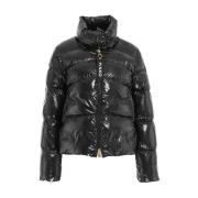 Down Jackets Pinko , Black , Dames