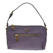 Pre-owned Fabric prada-bags Prada Vintage , Purple , Dames