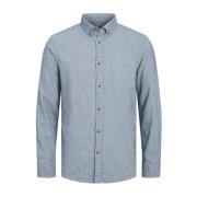 Casual overhemd Jack & Jones , Blue , Heren