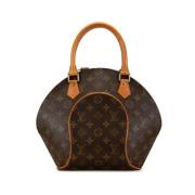 Pre-owned Canvas handbags Louis Vuitton Vintage , Brown , Dames