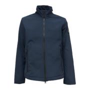 Zenit Blauwe Jas met Logo op Mouw RefrigiWear , Blue , Heren