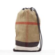 Pre-owned Fabric backpacks Burberry Vintage , Brown , Heren