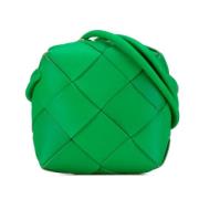 Pre-owned Leather crossbody-bags Bottega Veneta Vintage , Green , Dame...