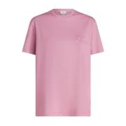 Elegant Roze T-shirt met korte mouwen Etro , Pink , Dames