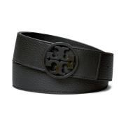 Poedergecoat riem - Miller stijl Tory Burch , Black , Dames