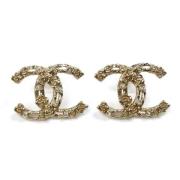 Pre-owned Metal chanel-jewelry Chanel Vintage , Yellow , Dames