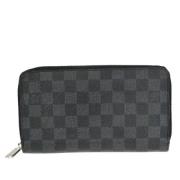 Pre-owned Canvas wallets Louis Vuitton Vintage , Black , Dames