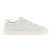 Witte Sneaker Cassette Stijl Tod's , White , Heren