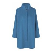 Elegante Celestial Jas Matovia Stijl Masai , Blue , Dames