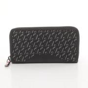 Pre-owned Leather wallets Christian Louboutin Pre-owned , Black , Dame...